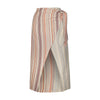 STRIPY - Panelled Midi Peshtemal Skirt